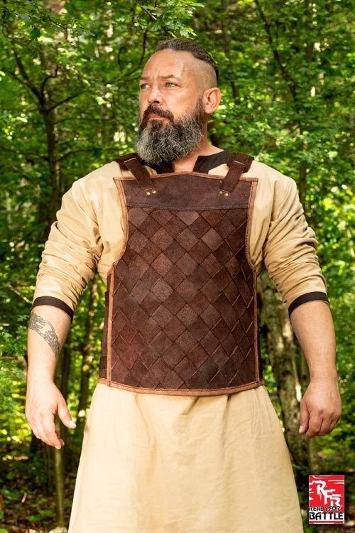 RFB Viking Leather Armour - Brun