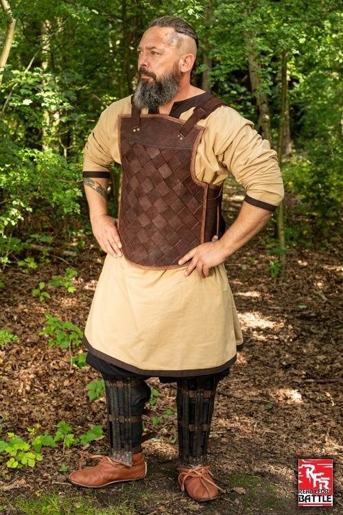 RFB Viking Leather Armour - Brun