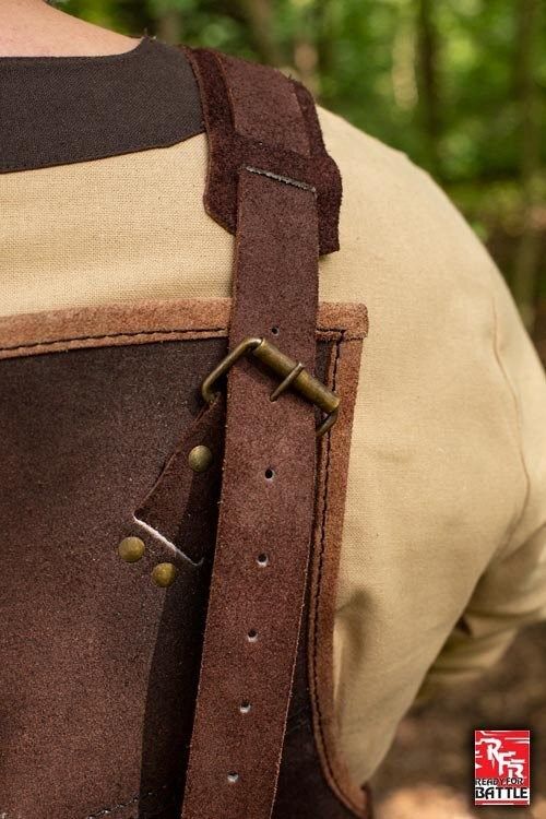 RFB Viking Leather Armour - Brun
