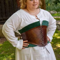 Corset Margot - Grön/Brun