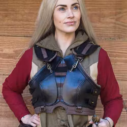 Rogue Female Armor - Svart/Brun