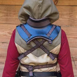 Rogue Female Armor - Svart/Brun