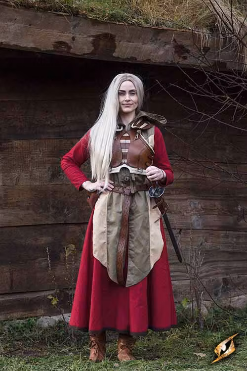 Rogue Female Armor - Brun/Beige