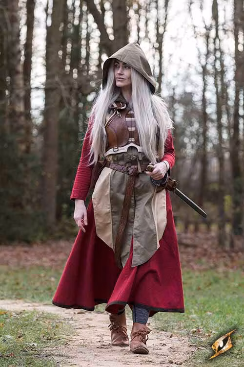 Rogue Female Armor - Brun/Beige