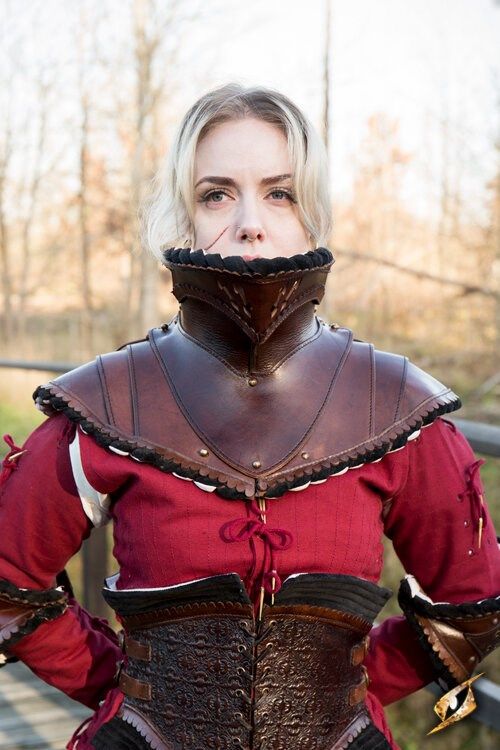 Noble Leather Bevor
