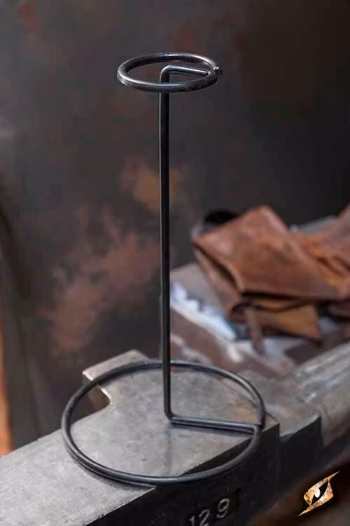 Helmet Stand Metal - Black
