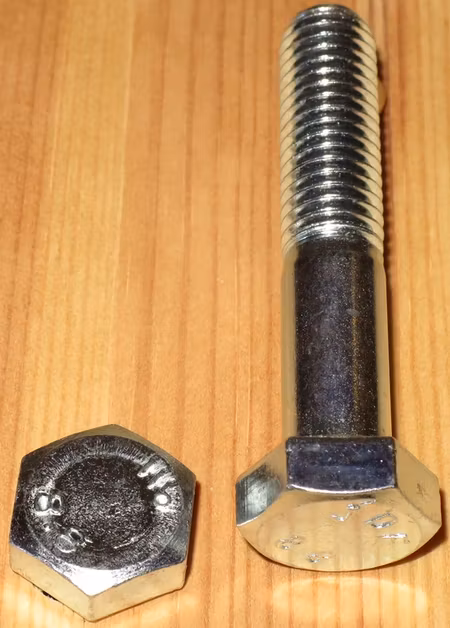 SEXKANTSKRUV BLANKFÖRZINKAD 8,8 M6x120 5st