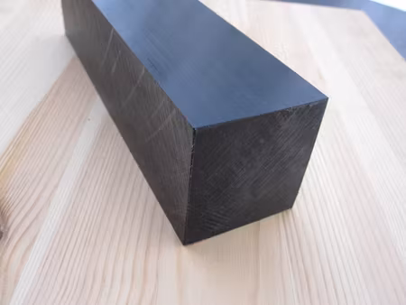 FRÄSÄMNE ACETALPLAST, POM C 20x20mm.