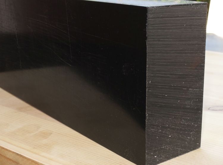 FRÄSÄMNE ACETALPLAST, POM C 120x20mm.