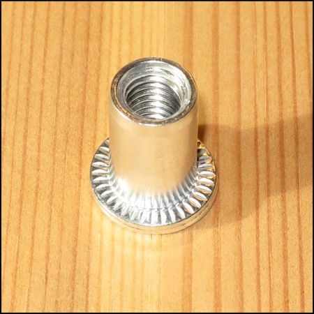 NITMUTTER ALUMINIUM M6 10st