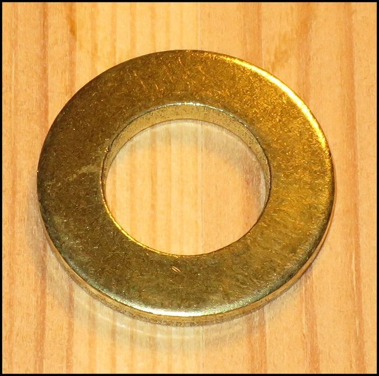 MÄSSINGSBRICKA M10 10st