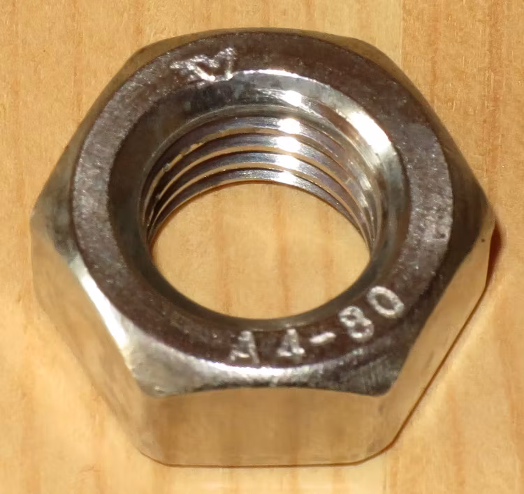 ROSTFRI MUTTER A4 M14