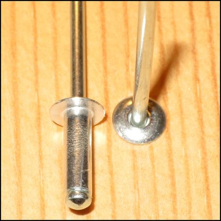 POPNIT / BLINDNIT ALUMINIUM KULLRIG  3.2x15mm 50st