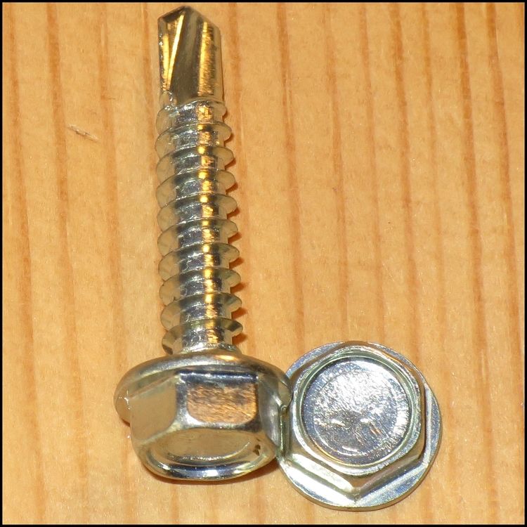 PLÅTSKRUV SEXKANT SJÄLVBORRANDE FZB HB-TEKS ST 5,5x38mm 20st