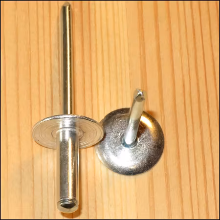 POPNIT / BLINDNIT ALUMINIUM STOR KULLRIG SKALLE 4.8x24mm 10st