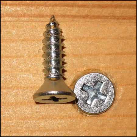 PLÅTSKRUV FÖRSÄNKT FÖRZINKAD ST 4,8x13mm 25st