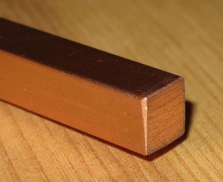 KOPPAR FYRKANTSTÅNG EN CW008A SS 5011 8*8mm