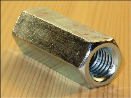 SKARVMUTTER FÖRZINKAD M12x50mm