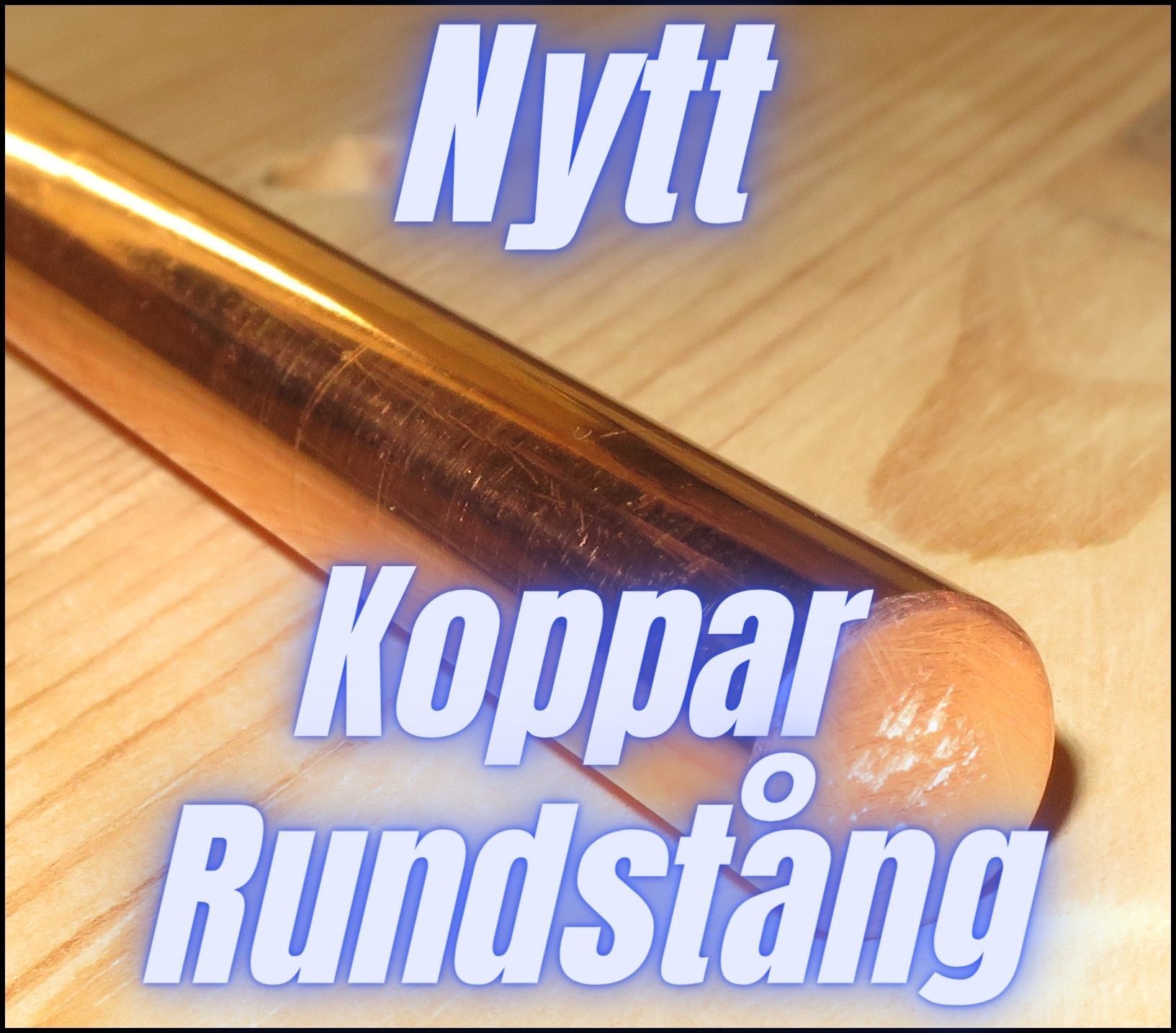 KOPPAR RUNDSTÅNG EN CW004A SS 5010 6mm