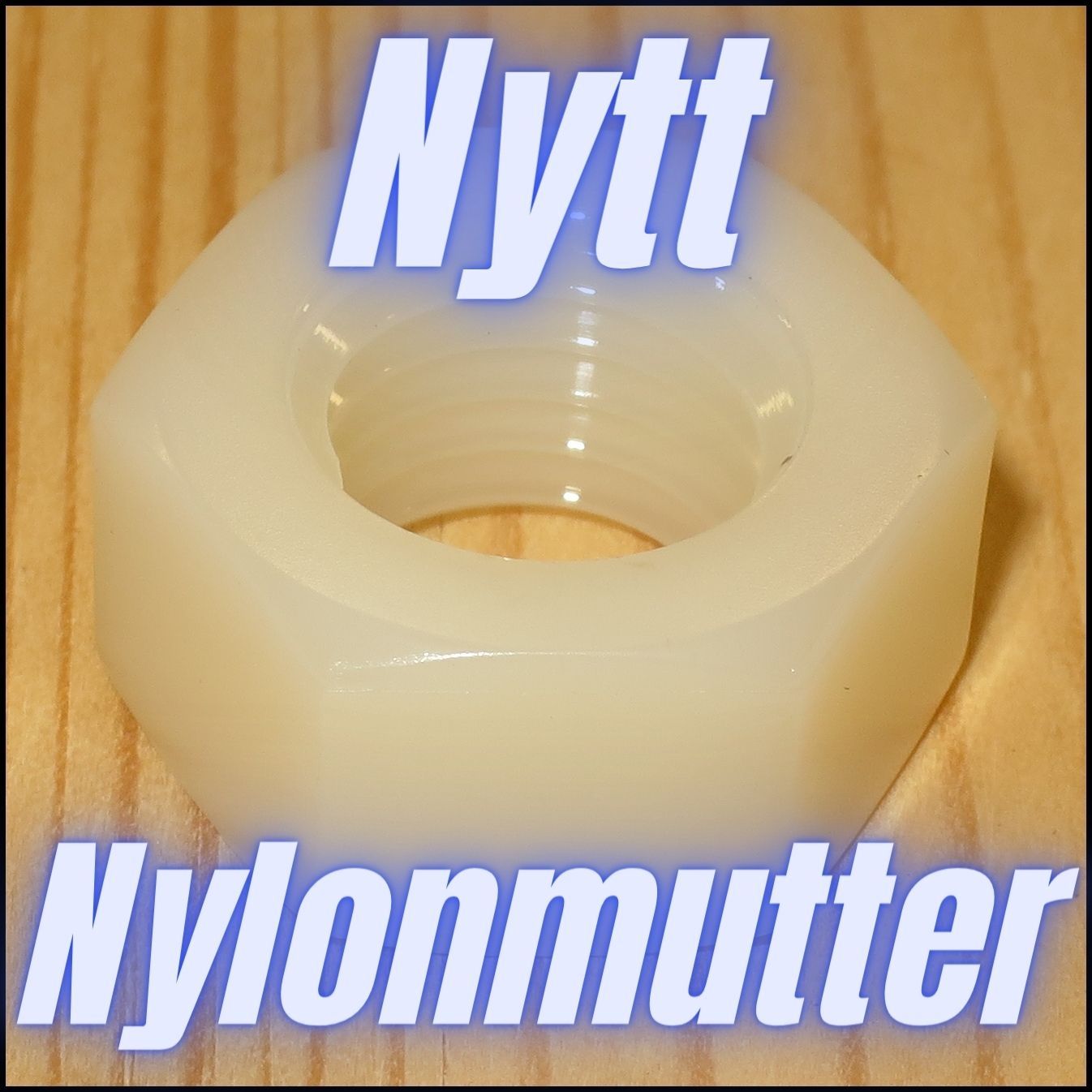 NYLONMUTTER M6 20st