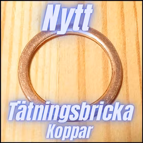 TÄTNINGSBRICKA KOPPAR 5x9x1 10st