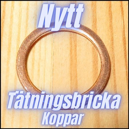 TÄTNINGSBRICKA KOPPAR 5x9x1 10st
