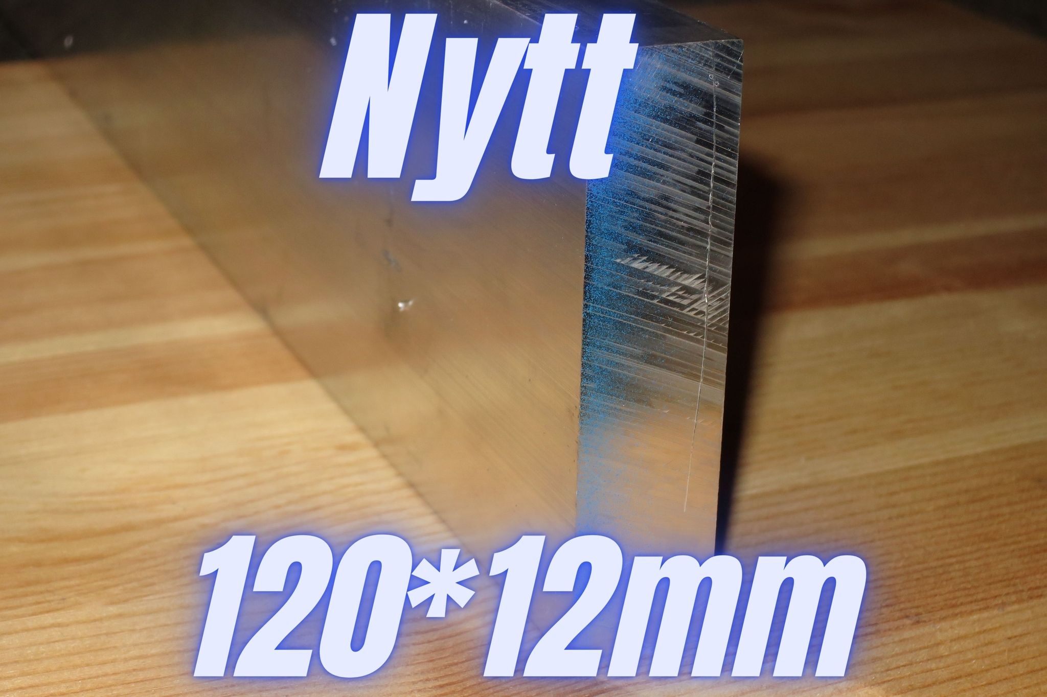 ALUMINIUM PLATTSTÅNG 120x12mm EN-AW 6082-T6