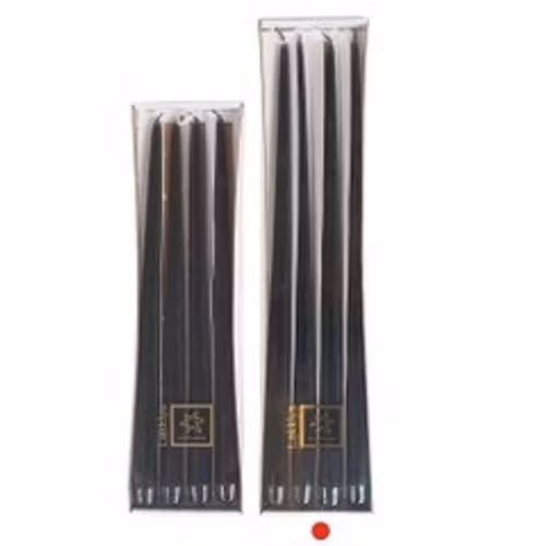 Lackljus Svart 2,2*40cm 4-pack