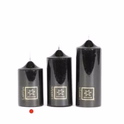 Lackljus Svart 7*12cm