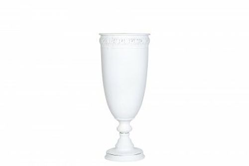 Pokal Vit 17*41cm