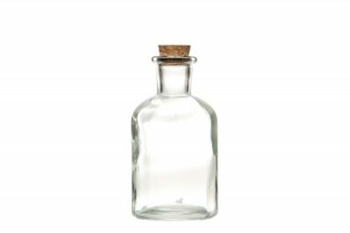 Glasflaska med kork 150ml