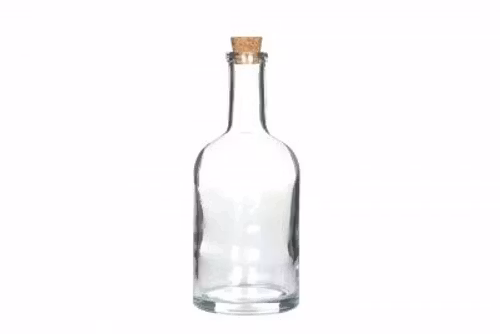 Glasflaska med kork 400ml