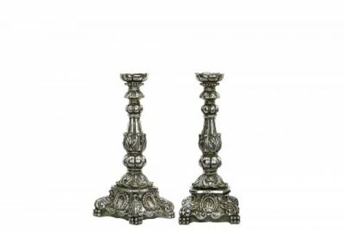 Ljusstake Enya Antiksilver 32cm