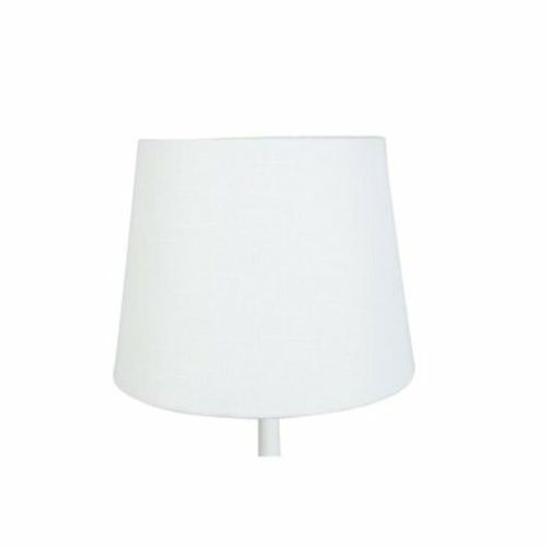 LS-295W Lampskärm Grovlinne Vit 18*23*18cm