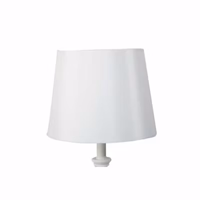 LS-244W Silk Lampskärm Vit 18*23*18cm