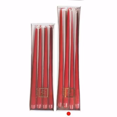 Lackljus röda 2,2*40cm 4-pack