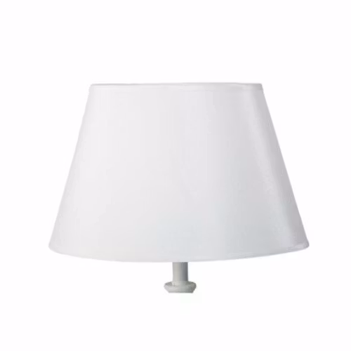 LS-241W Silk Lampskärm Oval Vit 21*33*21cm
