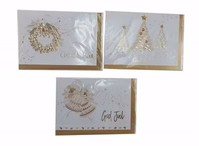 Julkort inkl kuvert 12,5*18cm