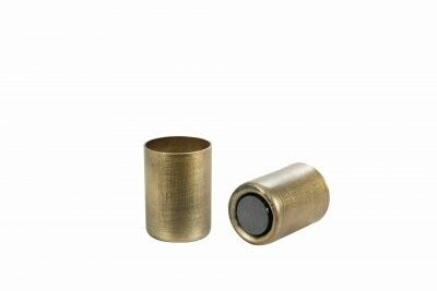 Ljushållare Magnet Antik mässing 2*3cm