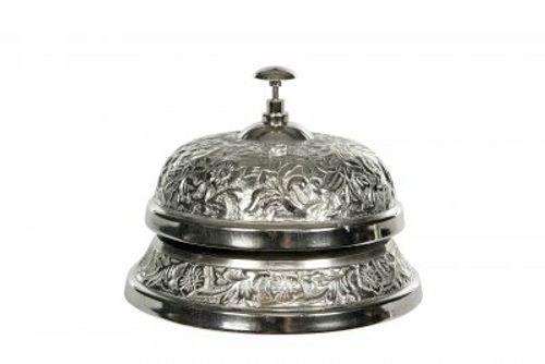 Ringklocka Antik Silver