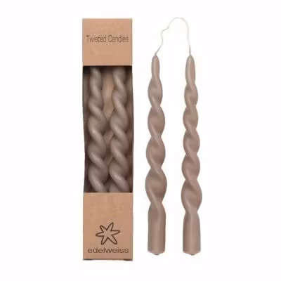 2-pack skruvade ljus - Bruna