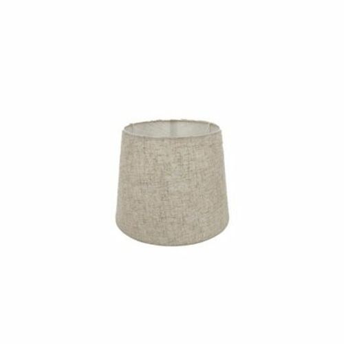 Rund Beige Lampskärm Linne 22*28*22cm
