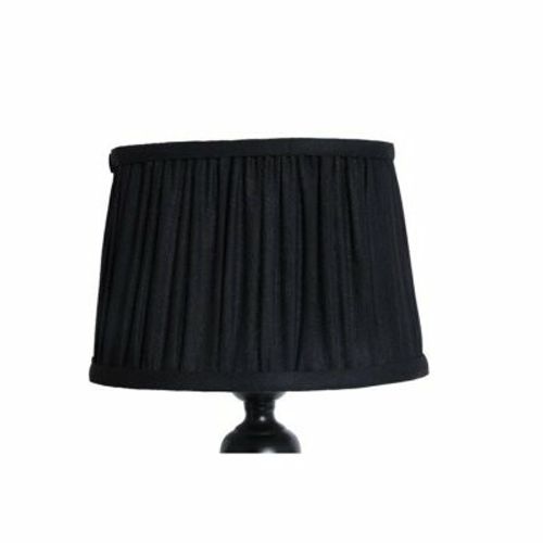 Oval Svart Lampskärm 19*23*16cm