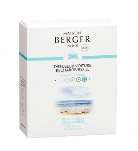 Refill till bilen - Ocean Breeze 2-pack - Maison Berger Sweden