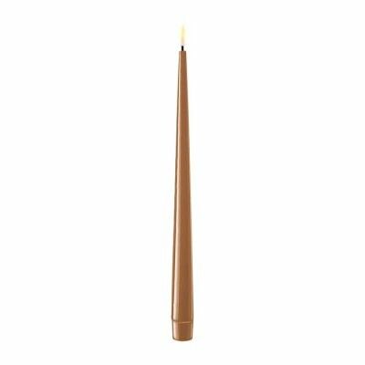2-pack Deluxe LED-Ljus Karamell 28cm