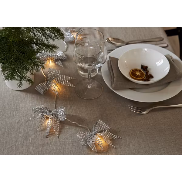 Ljusslinga Rosett Silver