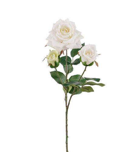 Vit Roskvist 55cm