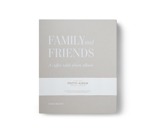 Fotoalbum "Family & Friends" Gå/Beige