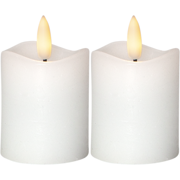 2-pack LED Blockljus 5*7,5cm