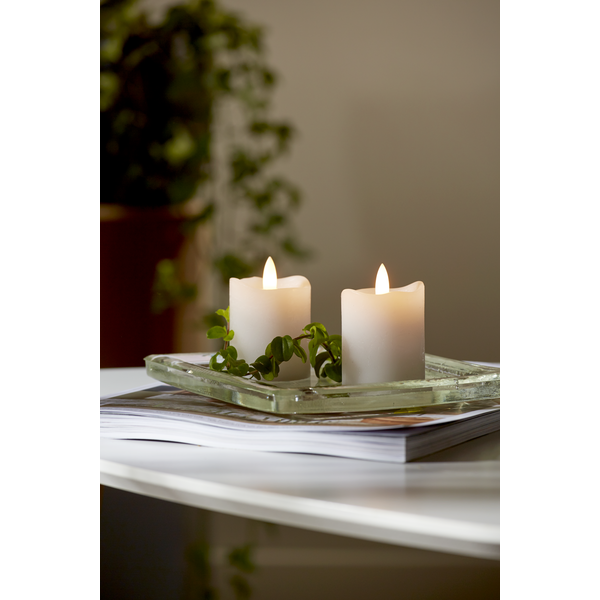 2-pack LED Blockljus 5*7,5cm